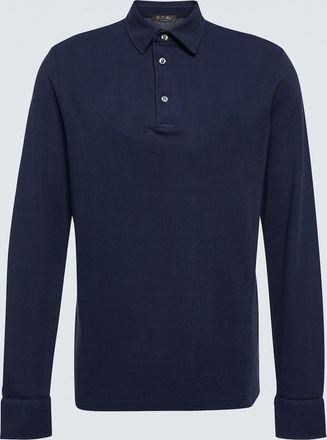 Loro Piana Cotton pique polo shirt
