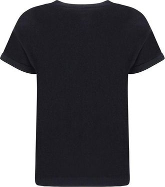 Brunello Cucinelli Womens Black Nylon T-Shirt