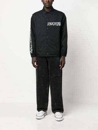Junya Watanabe Keith Haring-Print Nylon Jacket - Black