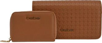 Bebe Otto Crossbody Bag with Matching Wallet in Camel at Nordstrom Rack