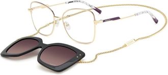Missoni 0178/Cs Zonnebril - Dames - Zonnebrillen - Zwart - 55 MM - Accessoires