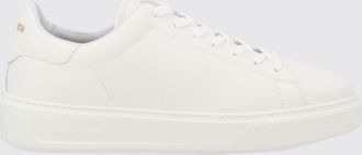 Woolrich Sneakers basse in pelle liscia con caviglia imbottita e logo posteriore