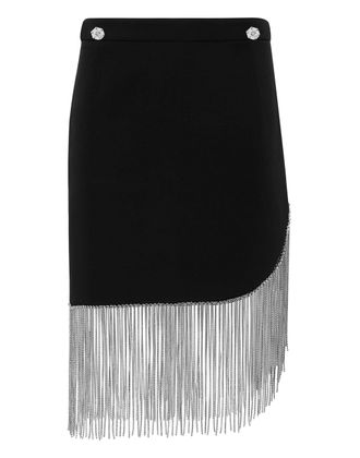 Philipp Plein Short Skirt Fringe