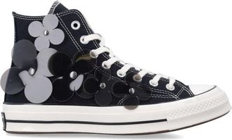 Converse Chuck 70 3-D Flourish - Dames - Sneakers - Zwart - 39 1/2 EU - Schoenen