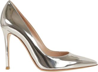 Gianvito Rossi 105 Pumps - Dames - Pumps - Grijs - 41 EU - Leer - Schoenen
