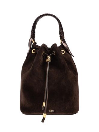 Amiri mini MA bucket bag - Brown