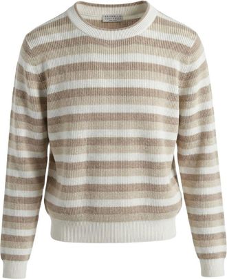 Brunello Cucinelli Brunello Cucinelli Baumwoll-Rundhalspullover