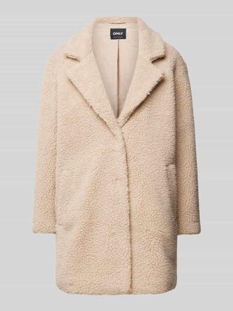 Only Mantel mit Reverskragen Modell NEWAURELIA in Sand, Gr&ouml;&szlig;e L