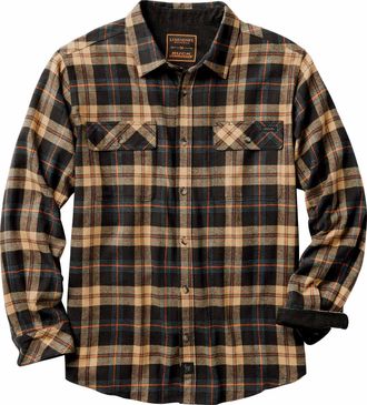 Legendary Whitetails Mens Buck Commander Legacy Flannel Shirt, Good Ol Boys Plaid, XXL Big