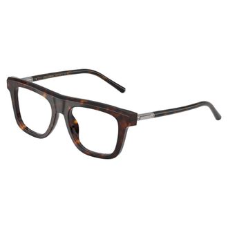 Dolce & Gabbana Square Optical Frame - male - Dolce & Gabbana - Glasses - Brown - 51 MM - Accessories