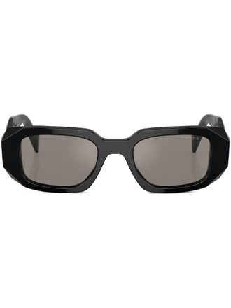 Prada Occhiali da sole geometrici - Nero