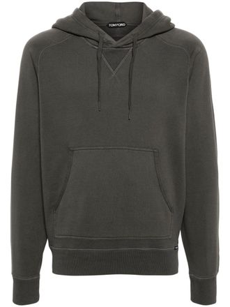 Tom Ford Hoodie met trekkoord - Grijs