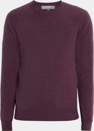 Neiman Marcus Mens Cashmere Crewneck Sweater