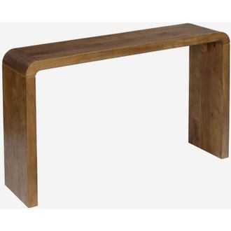 Sweeek Consolle esotica in legno di acacia 120cm