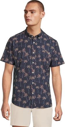 Chubbies The Brushstroke Palms (Performance Friday Shirt) Mens T Shirt Navy : 2XL, Cotton/Spandex