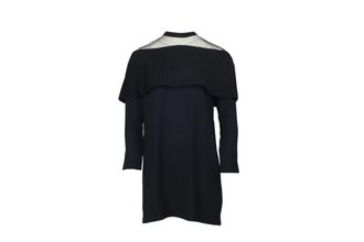 Maje Remia Mini Dress in Black Polyester