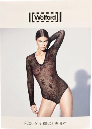 Wolford Romantic Roses Lace String Body Size L