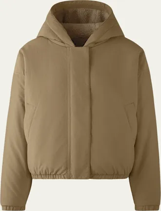 Canada Goose Alberni Reversible Fleece Bomber Jacket