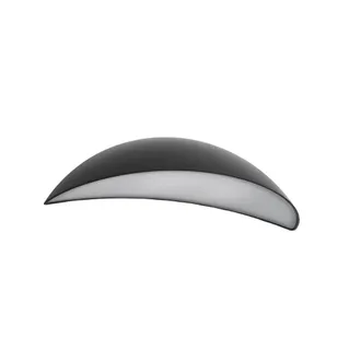 Lindby L&aacute;mpara de pared led exterior de aluminio negro