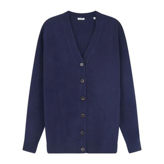 Aspesi Dames, Truien, Blauw, Maat: XS Kasjmier