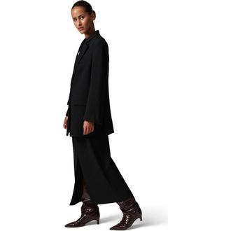 Day Birger Et Mikkelsen Eltona Sculpted Longline Blazer in Black at Nordstrom, Size 12