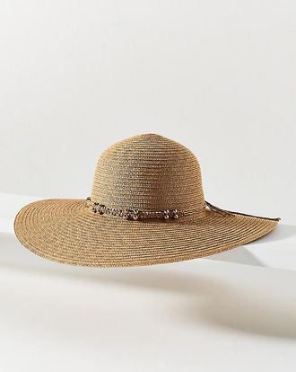 San Diego Hat Company Candy Braid Trim Floppy Hat