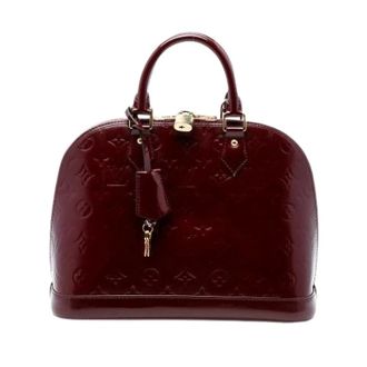 Louis Vuitton Pre-owned Handbags, female, Red, Size: ONE SIZE Pre-owned Alma PM