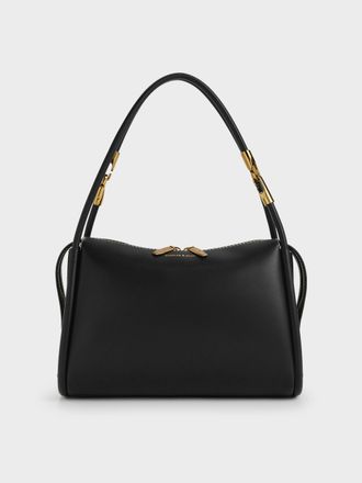 Charles & Keith Lyla Tubular Slouchy Shoulder Bag