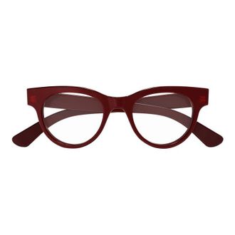 Gucci GG1792O004 Square Full Rim Eyeglasses - Burgundy