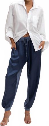 Cali Dreaming Cirque Jogger Pants In Sapphire