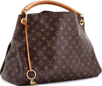 Louis Vuitton Artsy Handbag Monogram Canvas MM hobo bag - Bruin