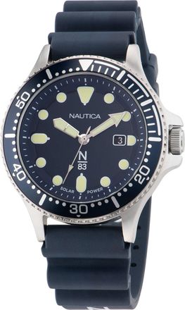 Nautica Cocoa Beach Solar-Powered Recycled 3-Hand Watch