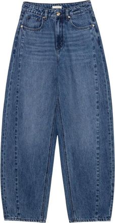 Gianni Lupo Hazel Baggy Jeans - Dames - Loose Fit Jeans - Blauw - W28 - Denim - Jeans