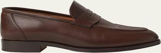 Loro Piana Mens Sergio Walk Heritage Leather Penny Loafers
