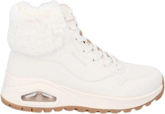 Skechers Uno Rugged - Fall Air - Dames - Snowboots - Beige - 36 EU - Leer - Fitness