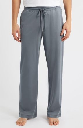 Daniel Buchler Stretch Cotton & Modal Blend Drawstring Pajama Pants in Ocean at Nordstrom, Size Xx-Large