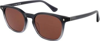 Web Eyewear Ronde Volledig Montuur Acetaat Zonnebril - Heren - Zonnebrillen - Paars - ONE Size - Accessoires