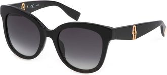 Furla SFU595 0700 Womens Sunglasses Black Size 52