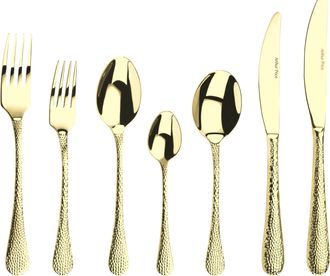 Arthur Price Champagne Avalon Stainless Steel 44 Piece 6 Person Gift Boxed Cutlery Set
