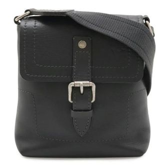 Louis Vuitton Pre-owned Vintage Pochette Schoudertas - Dames - Pre-owned - Grijs - Maat: ONE Size Leer
