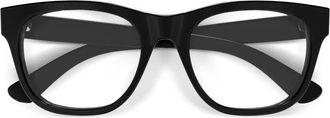 Gucci Bril met logo - Zwart