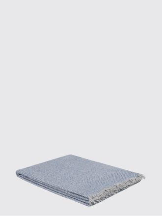 Bellora Plaid Armonia in misto lana e cotone con fondo sfrangiato