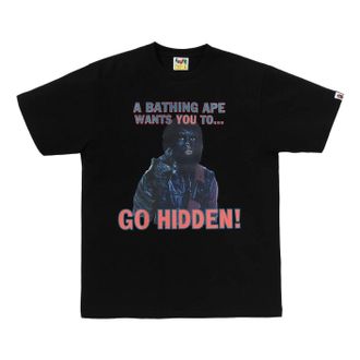 A Bathing Ape x Hidden NY GO HIDDEN T-Shirt Black 1M23-110-902-BLK