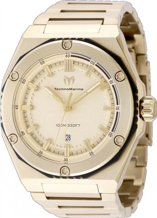 Technomarine TM-416076 Mens Coral Legacy Watch - Gold - One Size