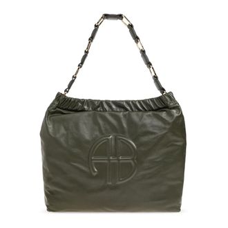Anine Bing Tote Bags, female, Green, Size: ONE SIZE Kate Shoulder Bag