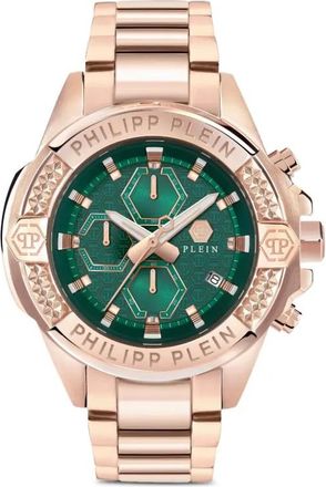 Philipp Plein The $kull 44mm - men - PVD-Plated Stainless Steel - One Size - Green