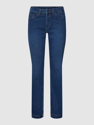 Esprit Jeans mit Label-Patch in Blau, Gr&ouml;&szlig;e 28/32