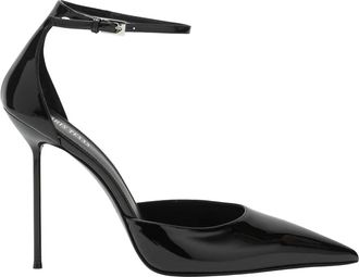 PARIS TEXAS Lidia Ankle Strap Pump 105 - Dames - Pumps - Zwart - 37 1/2 EU - Leer - Schoenen
