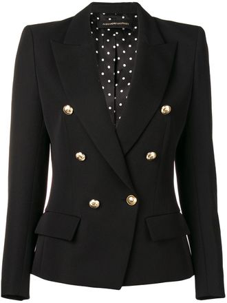 Alexandre Vauthier double breasted blazer - Black