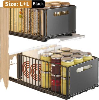 OEM Organizador De Armarios De Cocina, Rieles Deslizantes, Alta Capacidad De Carga